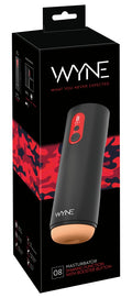 WYNE Penis shaker met pulserende schudfunctie - Zwart