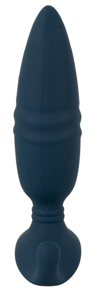ANOS Duwende buttplug met trilling - Blauw - ANOS - SKU: 54017800000