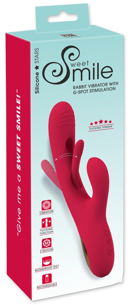 Sweet Smile Vibrator - Rood