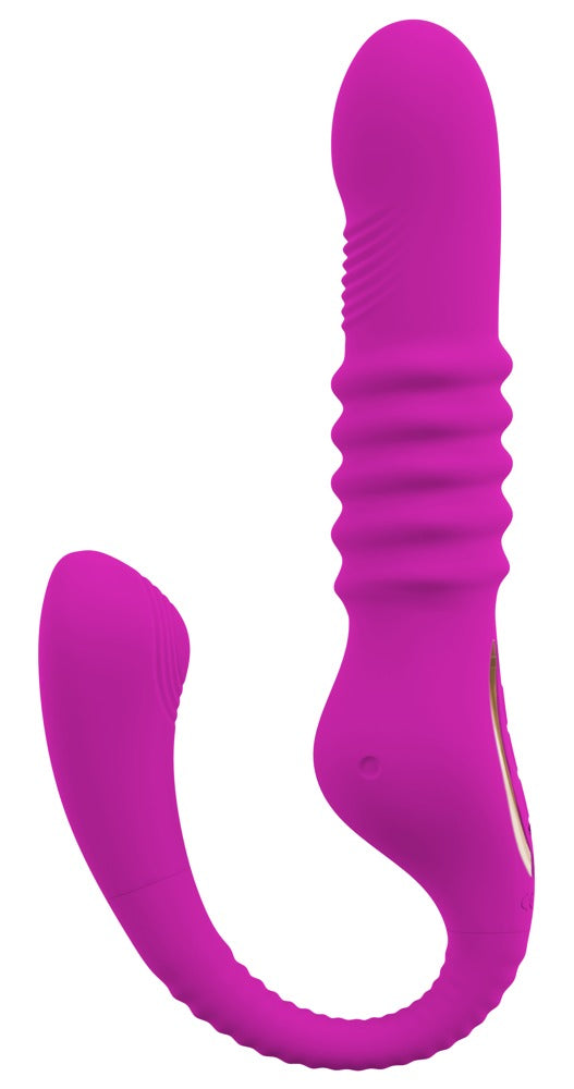 JAVIDA Vibrator 3-functie met dubbele stimulatie - Paars - JAVIDA - SKU: 54020770000
