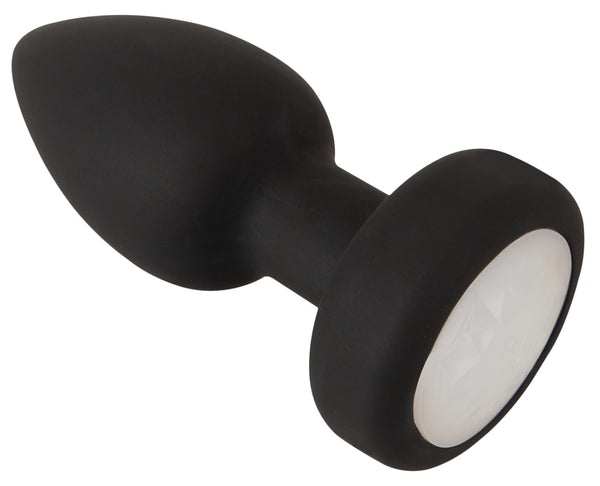 ANOS RC Flashing Butt Plug knipperplug - Zwart - ANOS - SKU: 54021400000