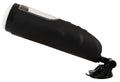 WYNE Masturbator met roterende sleeve en gekreun - Zwart
