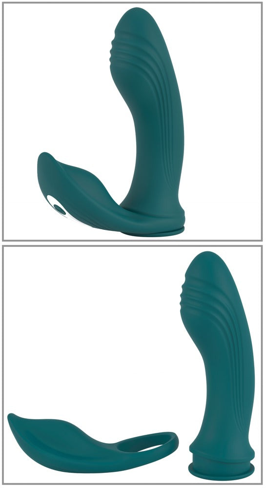 Couples Choice 3-in-1 vibrator - Groen - Couples Choice - SKU: 54022470000