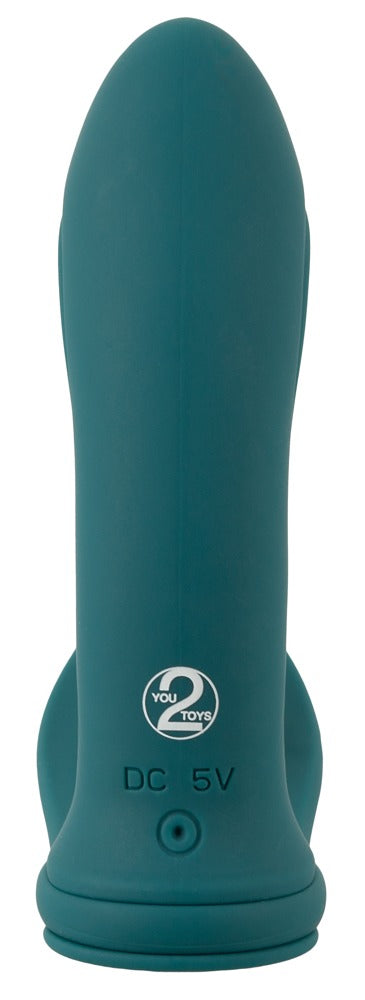 Couples Choice 3-in-1 vibrator - Groen - Couples Choice - SKU: 54022470000