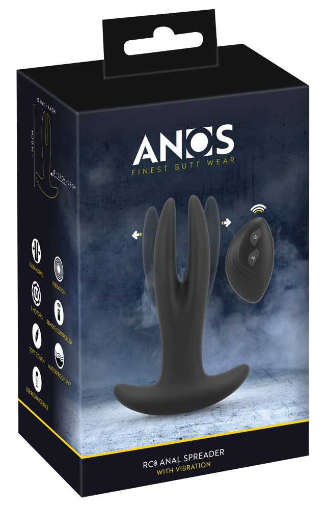 ANOS Anaalspreider - Zwart