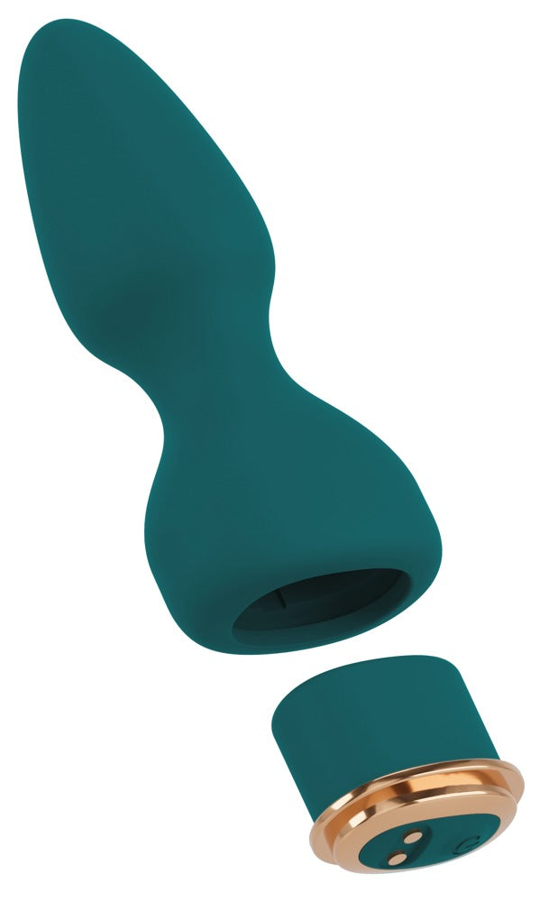 Couples Choice RC Mini vibrator met 5-delige set - Groen - Couples Choice - SKU: 54023600000