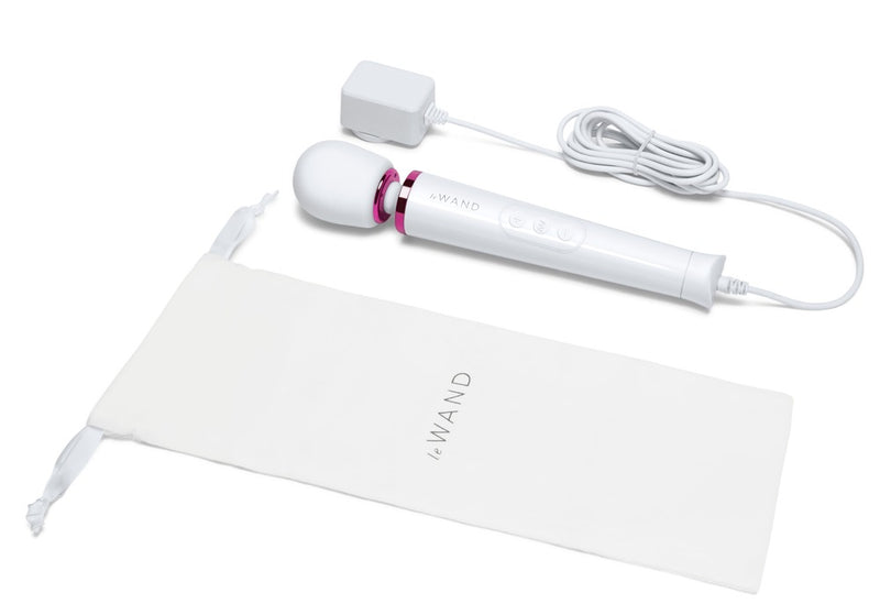 le Wand Trilkussen compact met 6 vibratiestanden - Wit