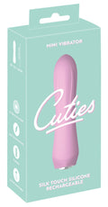 Cuties mini vibrator met golfontwerp - Roze