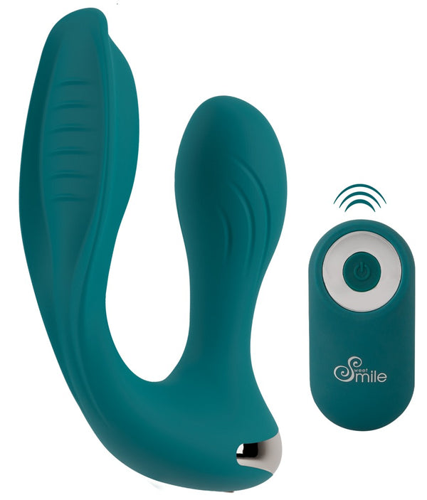 Sweet Smile Hands-free vibrator - Turquoise - Sweet Smile - SKU: 54025140000