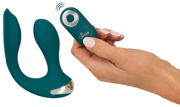 Sweet Smile Hands-free vibrator - Turquoise - Sweet Smile - SKU: 54025140000