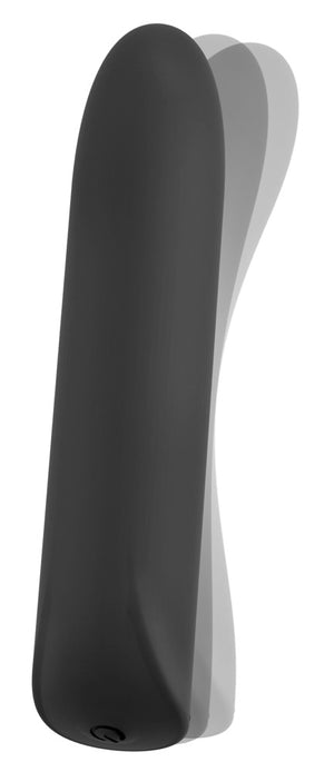 Sweet Smile Mini vibrator zijdezacht & flexibel - Zwart