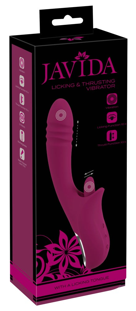 Likkende &amp; Stuwende Vibrator
