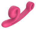 SVibe Trilkussen gebogen met dubbele stimulatie - Roze