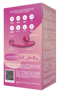 SVibe Trilkussen gebogen met dubbele stimulatie - Roze