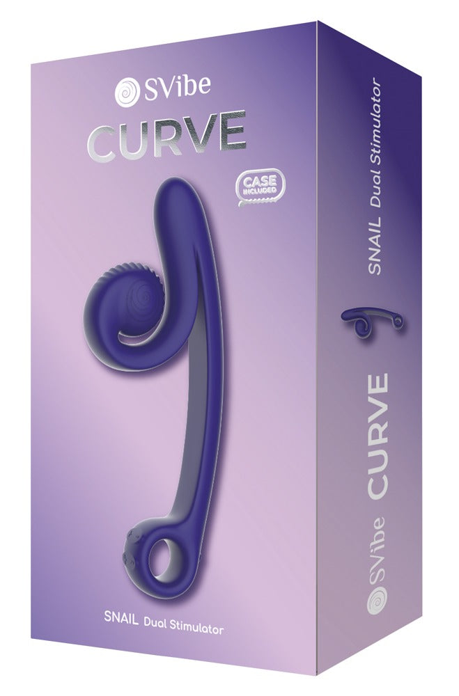 SVibe flexibele dubbele vibrator Curve - Roze