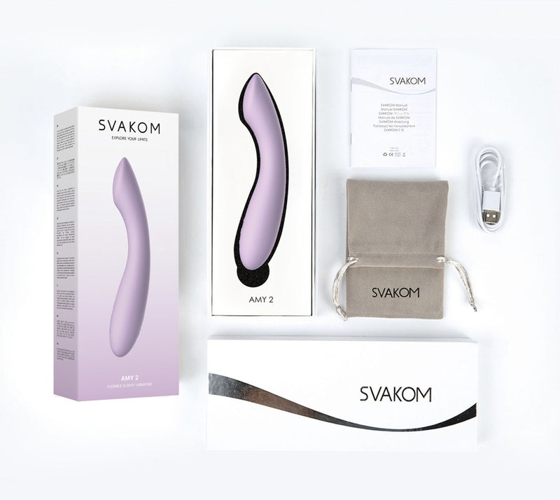 SVAKOM Amy 2 G-spot vibrator - Paars