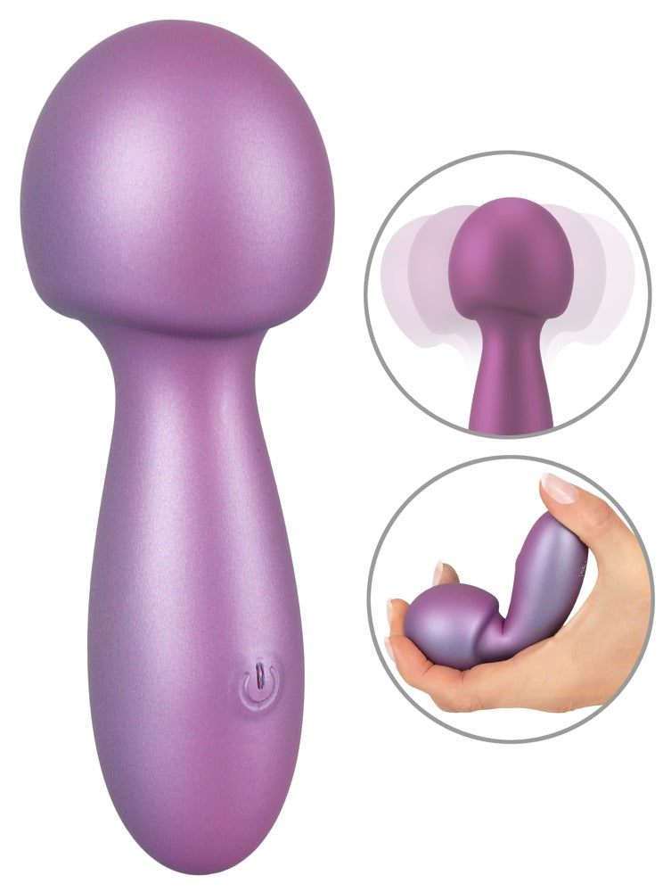 Sweet Smile Trilkussen flexibel met metallic kop - Roze