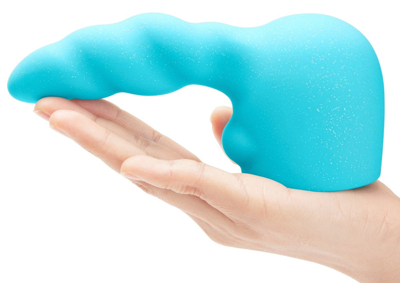 le Wand Massagestaaf met eenhoorn dildo en 20 vibratiestanden - Regenboog
