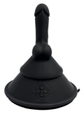 The Cowgirl Kegel stimulator compact met zuigvoet - Zwart