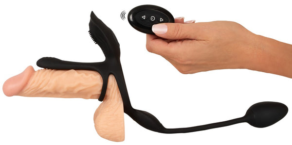 Couples Choice Vibrator - Zwart - Couples Choice - SKU: 54033160000