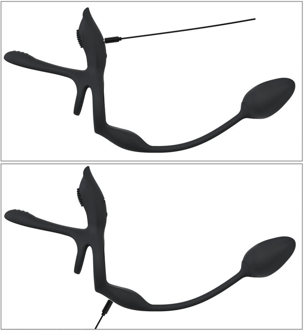 Couples Choice Vibrator - Zwart - Couples Choice - SKU: 54033160000