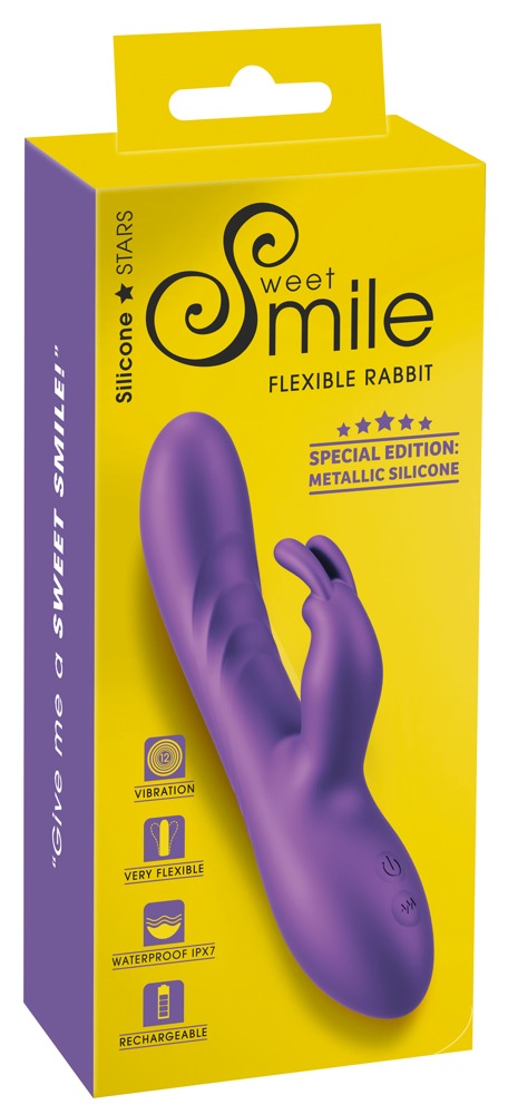 Sweet Smile Trilkussen dubbel stimulatie - Paars