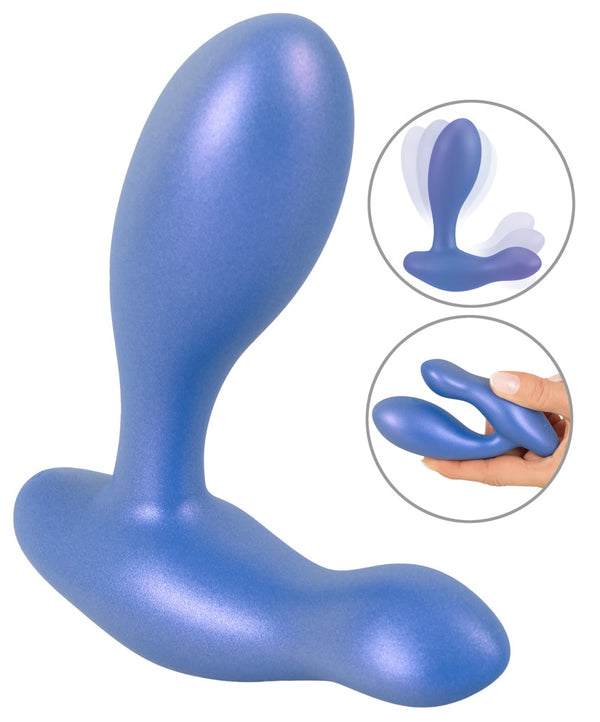 Sweet Smile Butt plug vibrerend met 2 motoren - Blauw - Sweet Smile - SKU: 54034050000