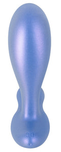 Sweet Smile Butt plug vibrerend met 2 motoren - Blauw