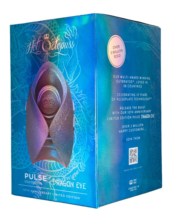 Hot Octopuss Pulse Solo Essential masturbator - Zwart - Hot Octopuss - SKU: 54034560000