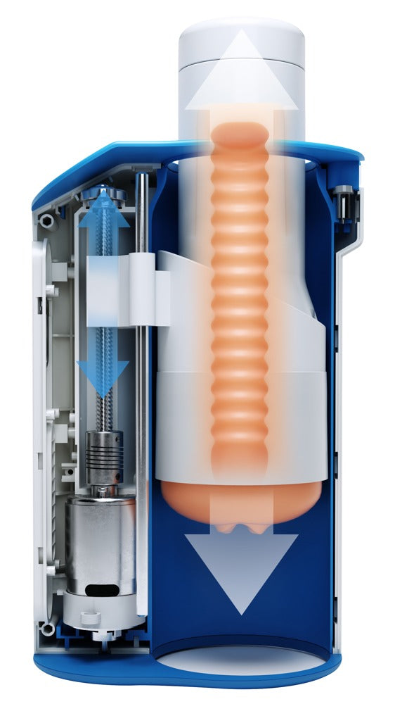 Autoblow Masturbator met AI-modus en 9 ritmes - Wit - Autoblow - SKU: 54034800000