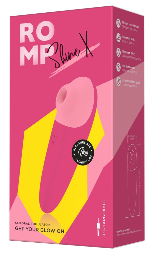 ROMP Shine X vibrator - Roze - ROMP - SKU: 54039280000