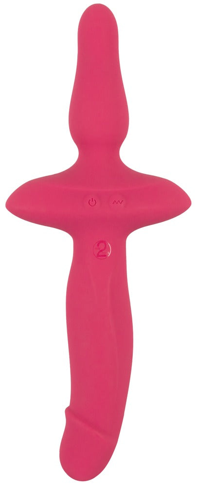 Couples Choice Vibrator + butt plug - Roze - Couples Choice - SKU: 54043470000