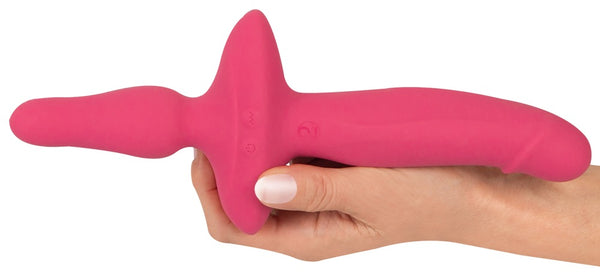 Couples Choice Vibrator + butt plug - Roze - Couples Choice - SKU: 54043470000