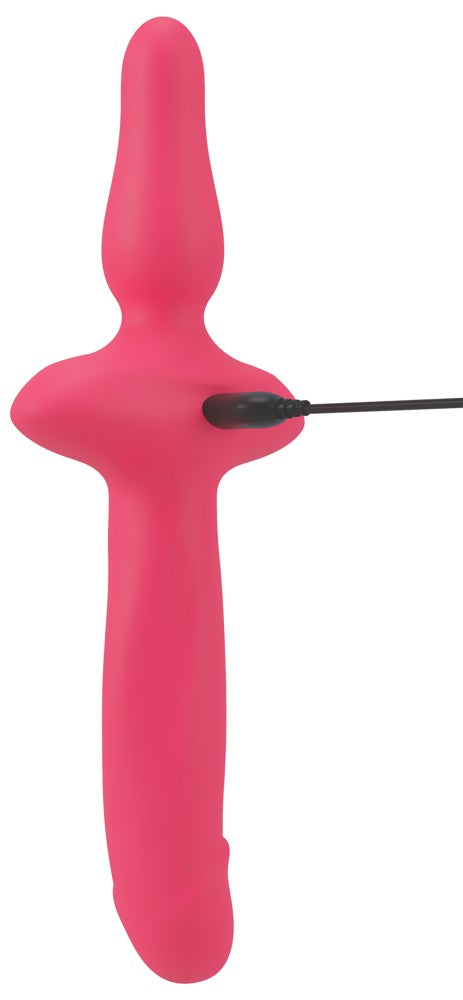 Couples Choice Vibrator + butt plug - Roze - Couples Choice - SKU: 54043470000