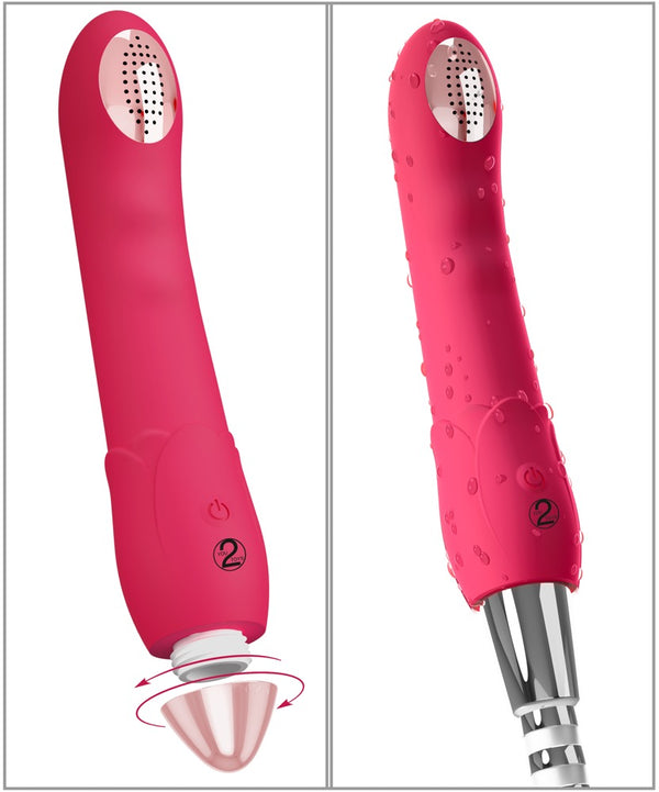 You2Toys Waterproof vibrator voor douche - Rood - You2Toys - SKU: 54043550000