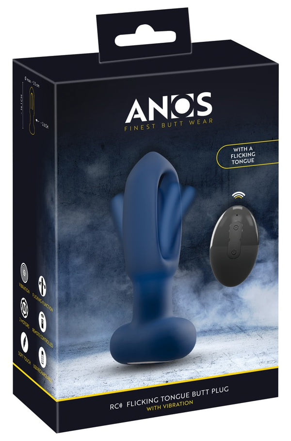 ANOS RC Tikkende Tong plug - Blauw - ANOS - SKU: 54044440000