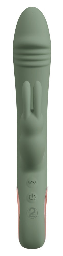 You2Toys Slim Rabbit Olive vibrator - Groen - You2Toys - SKU: 54045090000