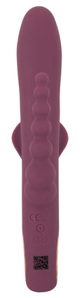 You2Toys Slim Triple Plum vibrator - Paars
