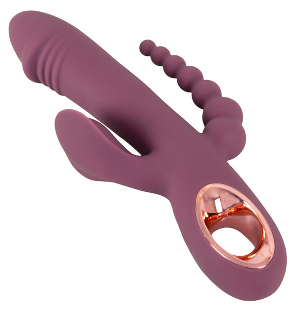 You2Toys Slim Triple Plum vibrator - Paars - You2Toys - SKU: 54045170000