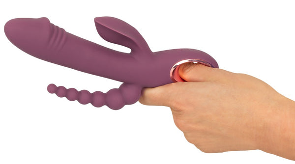 You2Toys Slim Triple Plum vibrator - Paars - You2Toys - SKU: 54045170000