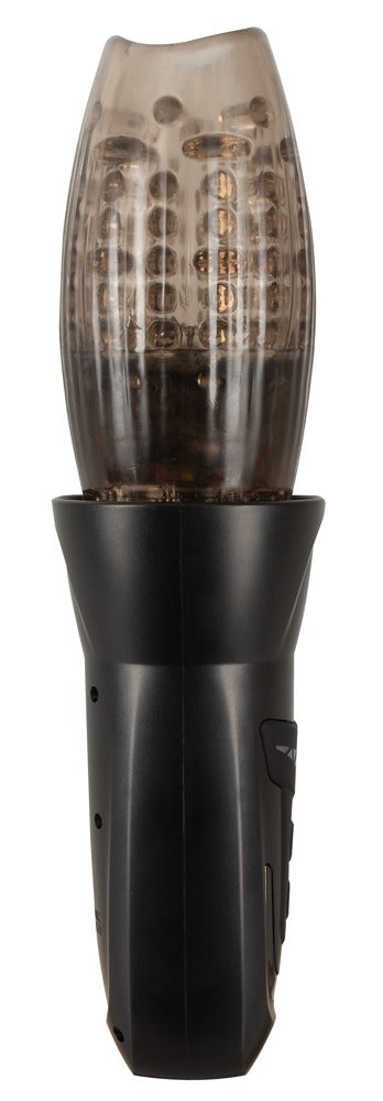 Stroker roterende masturbator met vibratie - Zwart - Stroker - SKU: 54045250000