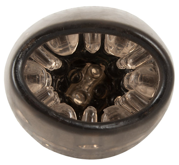 Stroker roterende masturbator met vibratie - Zwart - Stroker - SKU: 54045250000