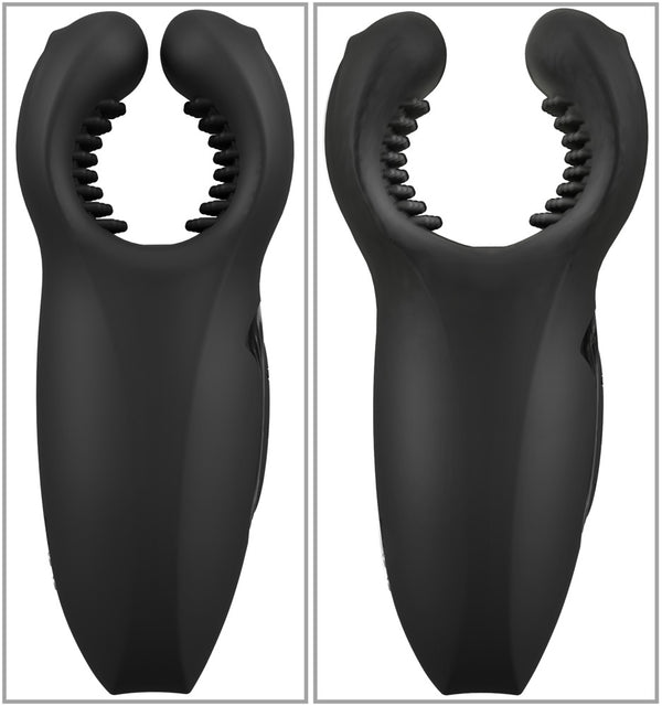 Rebel Toverstaf met vibratie en vleugels - Zwart - Rebel - SKU: 54045680000