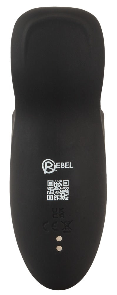 Rebel De muur penismassage met vleugels - Zwart - Rebel - SKU: 54045680000