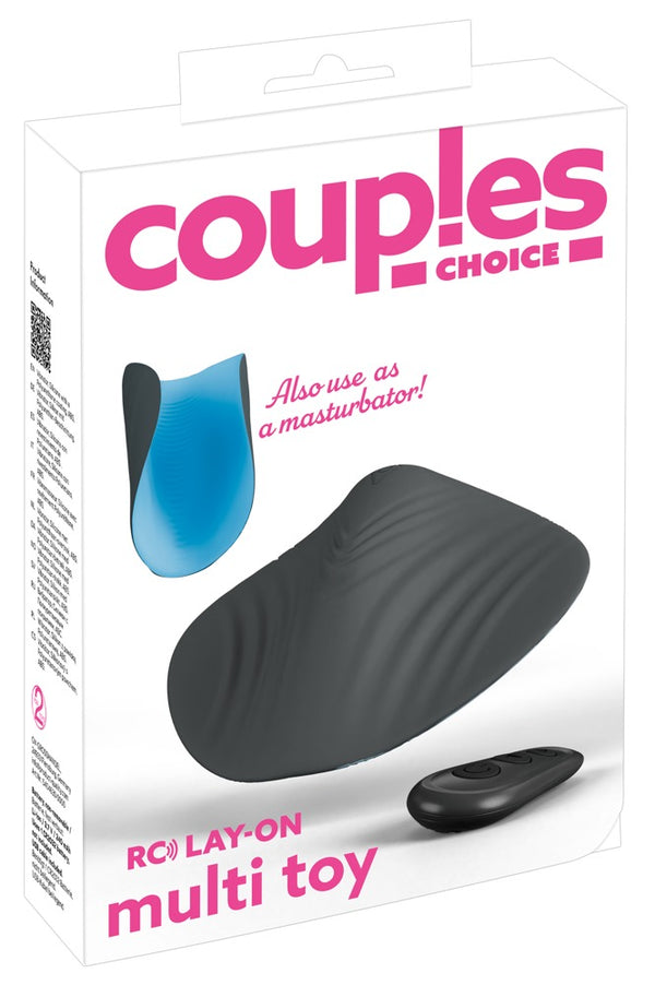 Couples Choice RC LAY-ON multispeeltje - Zwart - Couples Choice - SKU: 54046300000