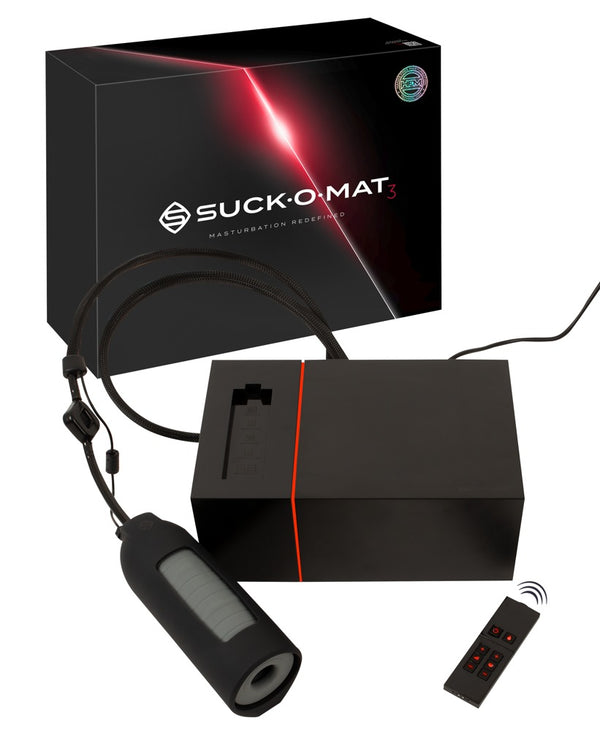 Suck-O-Mat 3 VK - Zwart - Suck-O-Mat - SKU: 54046490000