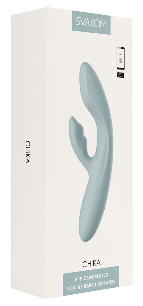 SVAKOM Konijn vibrator - Turquoise - SVAKOM - SKU: 54046730000
