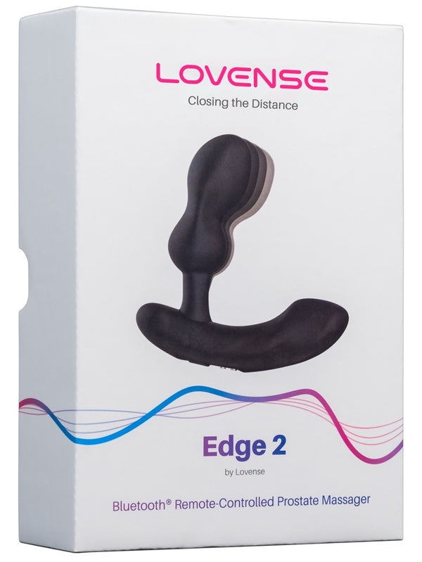 Lovense P-spot vibrator met perineumstimulator - Zwart - Lovense - SKU: 54047890000