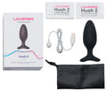 Lovense Hush 2 anale vibrator - Zwart