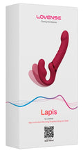 Lovense Lapis dubbele vibrator - Roze